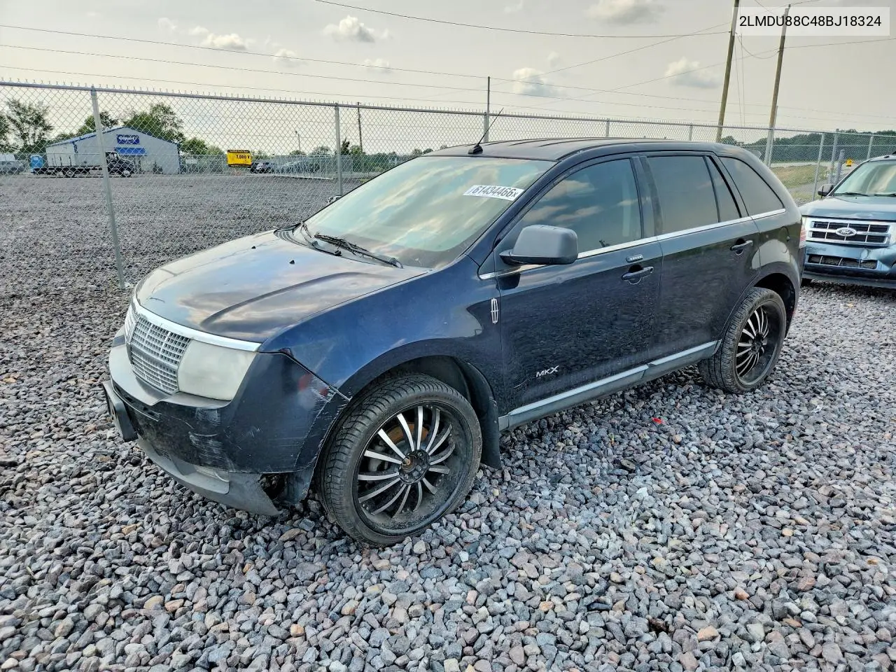 2008 Lincoln Mkx VIN: 2LMDU88C48BJ18324 Lot: 61434466