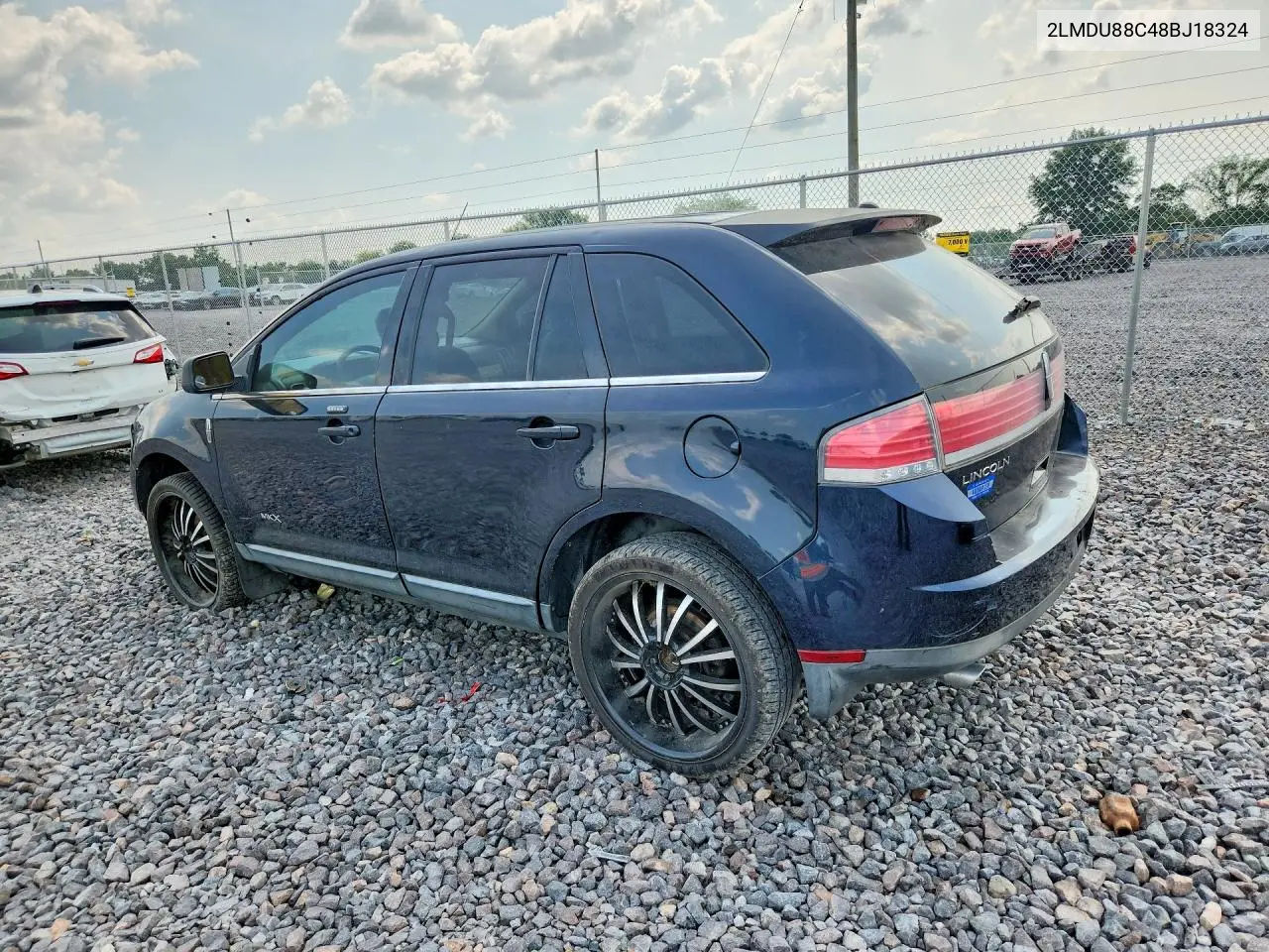 2008 Lincoln Mkx VIN: 2LMDU88C48BJ18324 Lot: 61434466