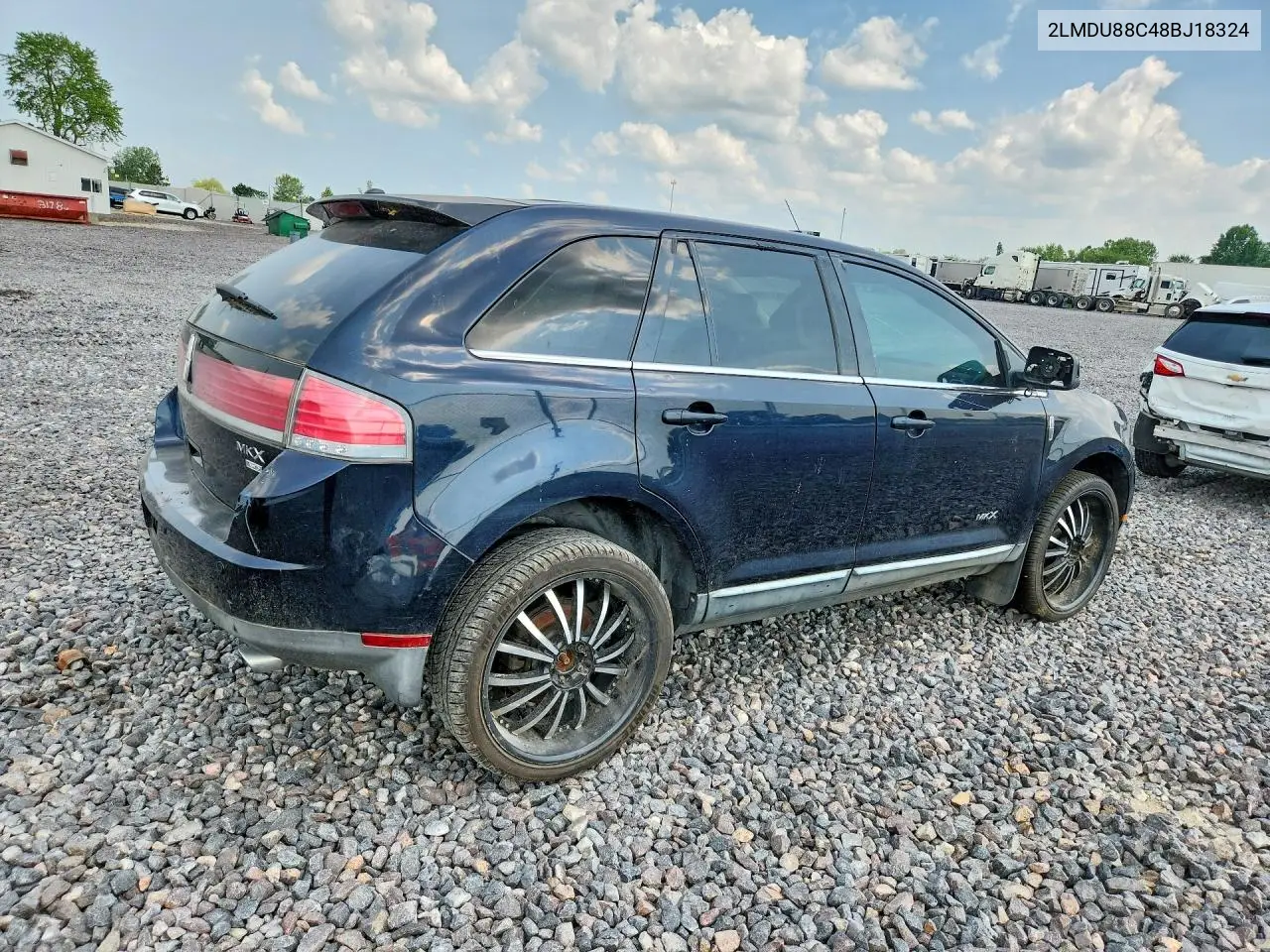 2008 Lincoln Mkx VIN: 2LMDU88C48BJ18324 Lot: 61434466