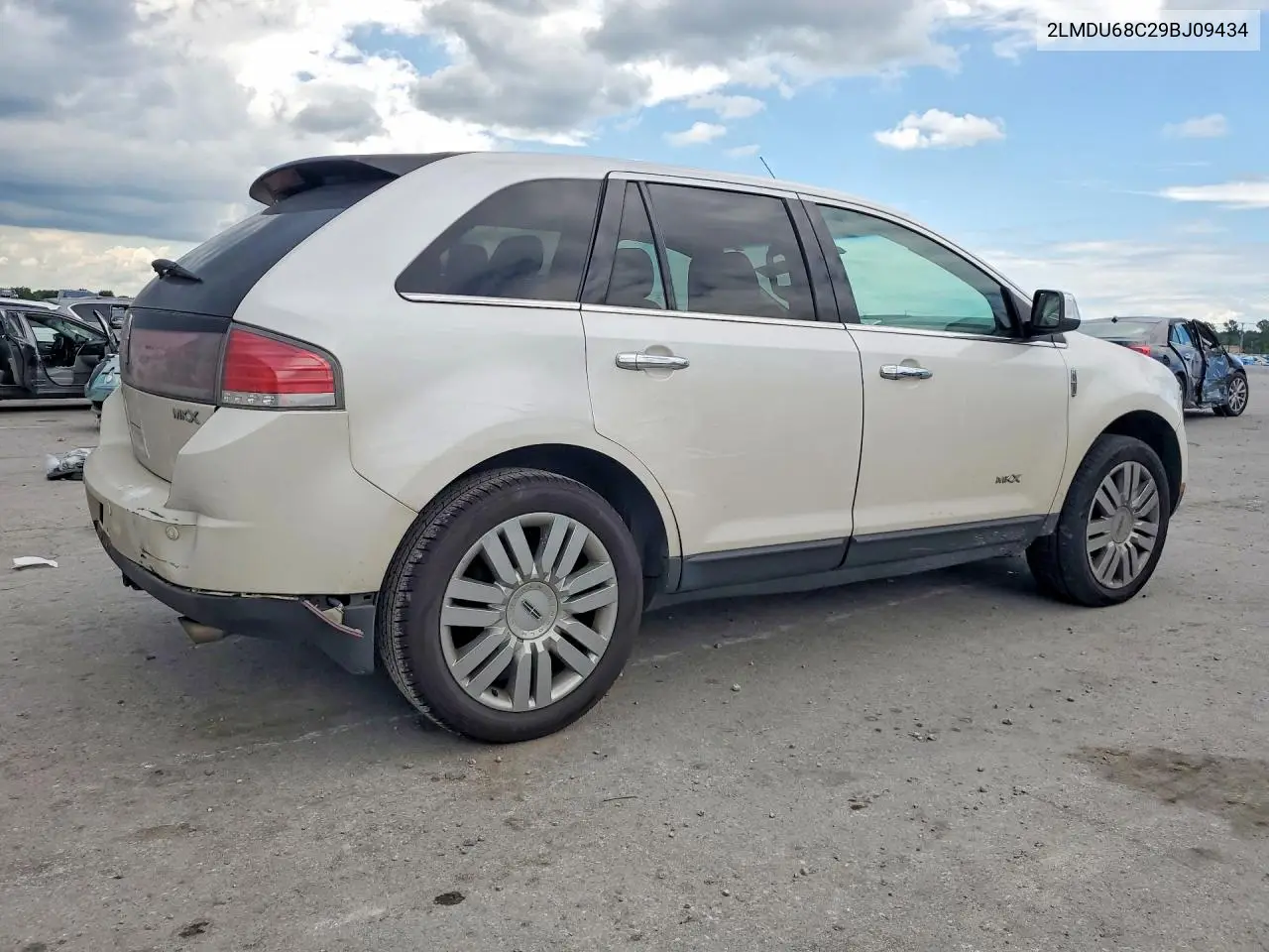 2009 Lincoln Mkx VIN: 2LMDU68C29BJ09434 Lot: 60252046