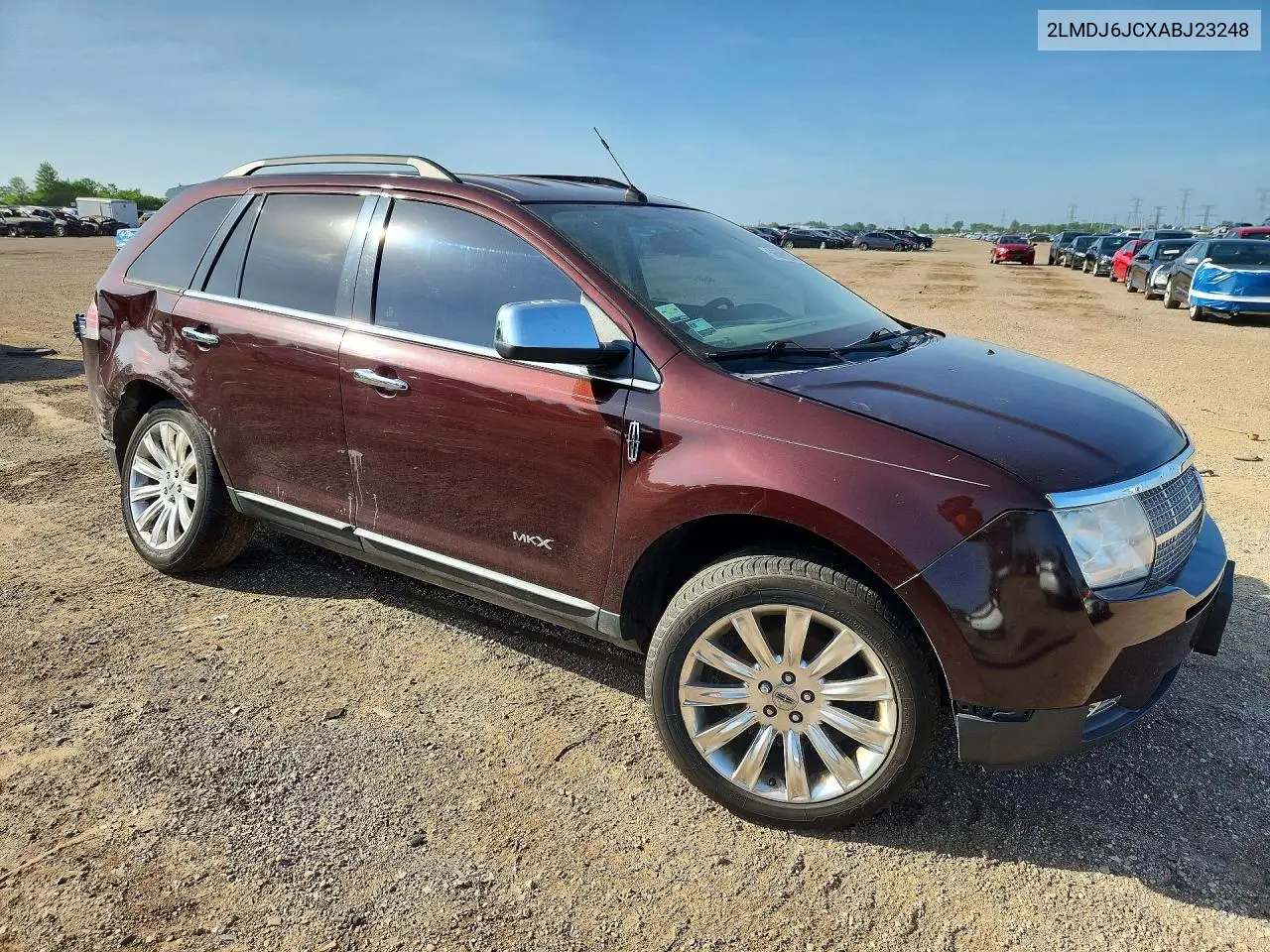 2010 Lincoln Mkx VIN: 2LMDJ6JCXABJ23248 Lot: 56589186