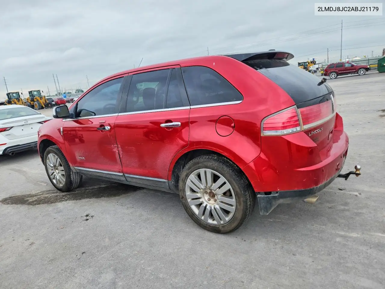 2010 Lincoln Mkx VIN: 2LMDJ8JC2ABJ21179 Lot: 58374246
