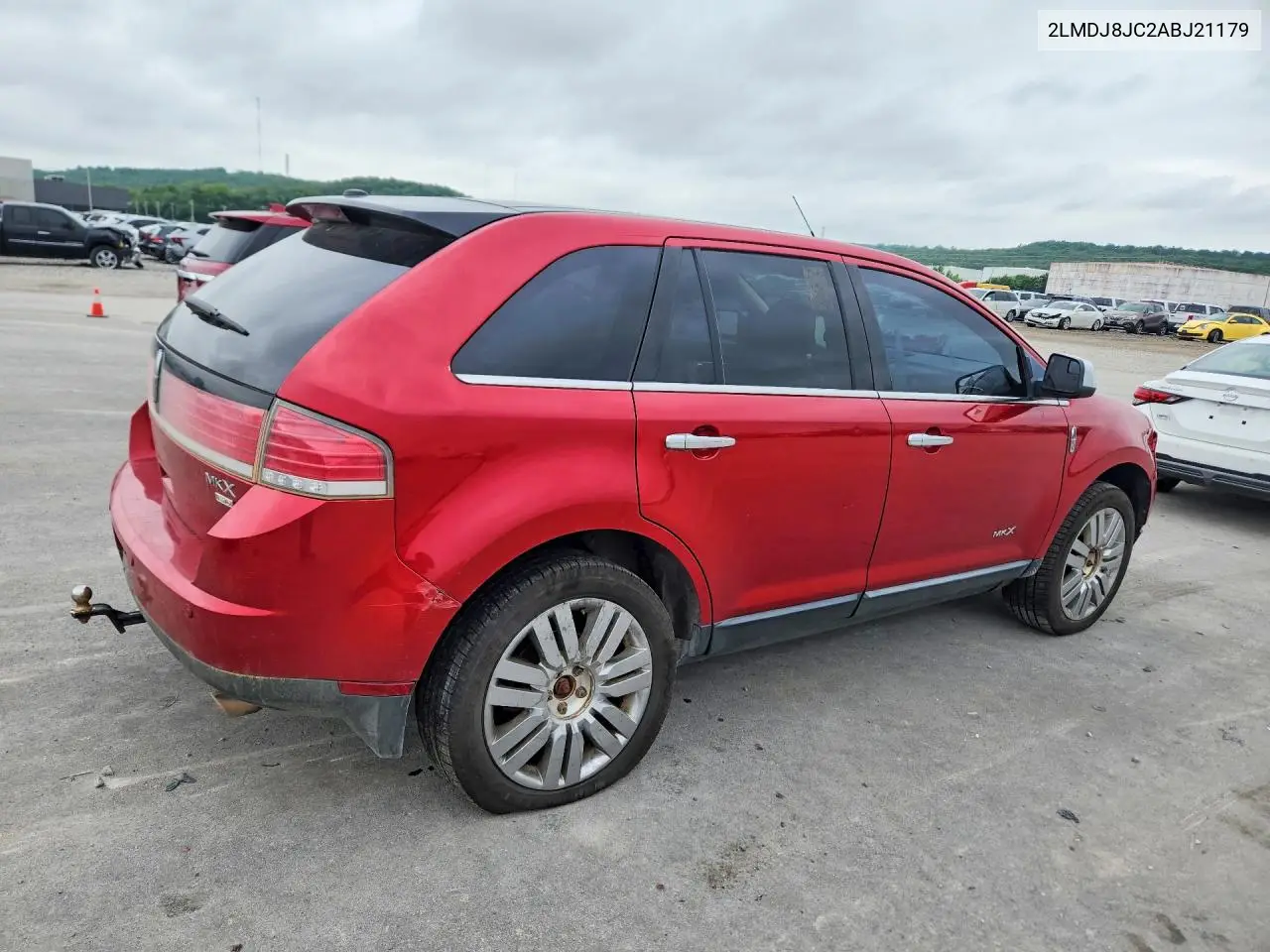 2010 Lincoln Mkx VIN: 2LMDJ8JC2ABJ21179 Lot: 58374246