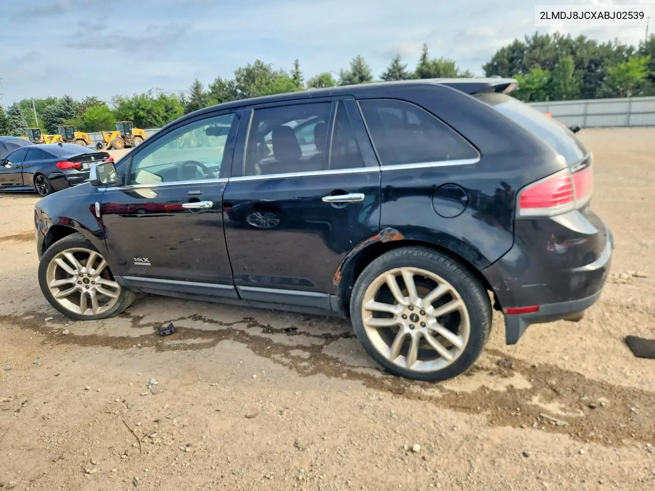 2010 Lincoln Mkx VIN: 2LMDJ8JCXABJ02539 Lot: 58482446