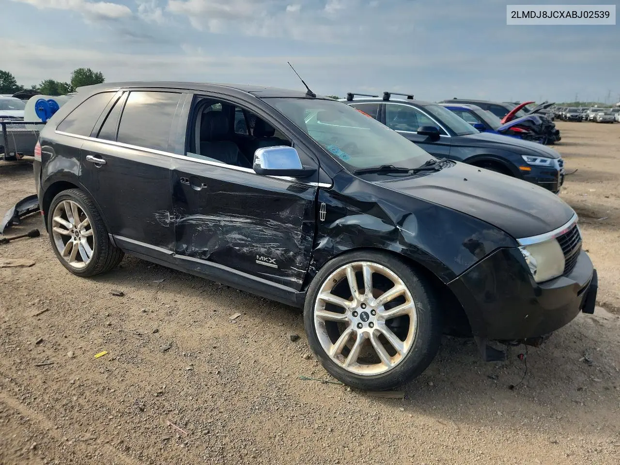 2010 Lincoln Mkx VIN: 2LMDJ8JCXABJ02539 Lot: 58482446