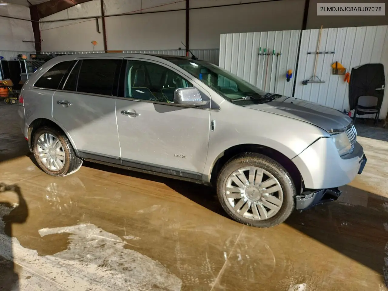 2010 Lincoln Mkx VIN: 2LMDJ6JC8ABJ07078 Lot: 59363016
