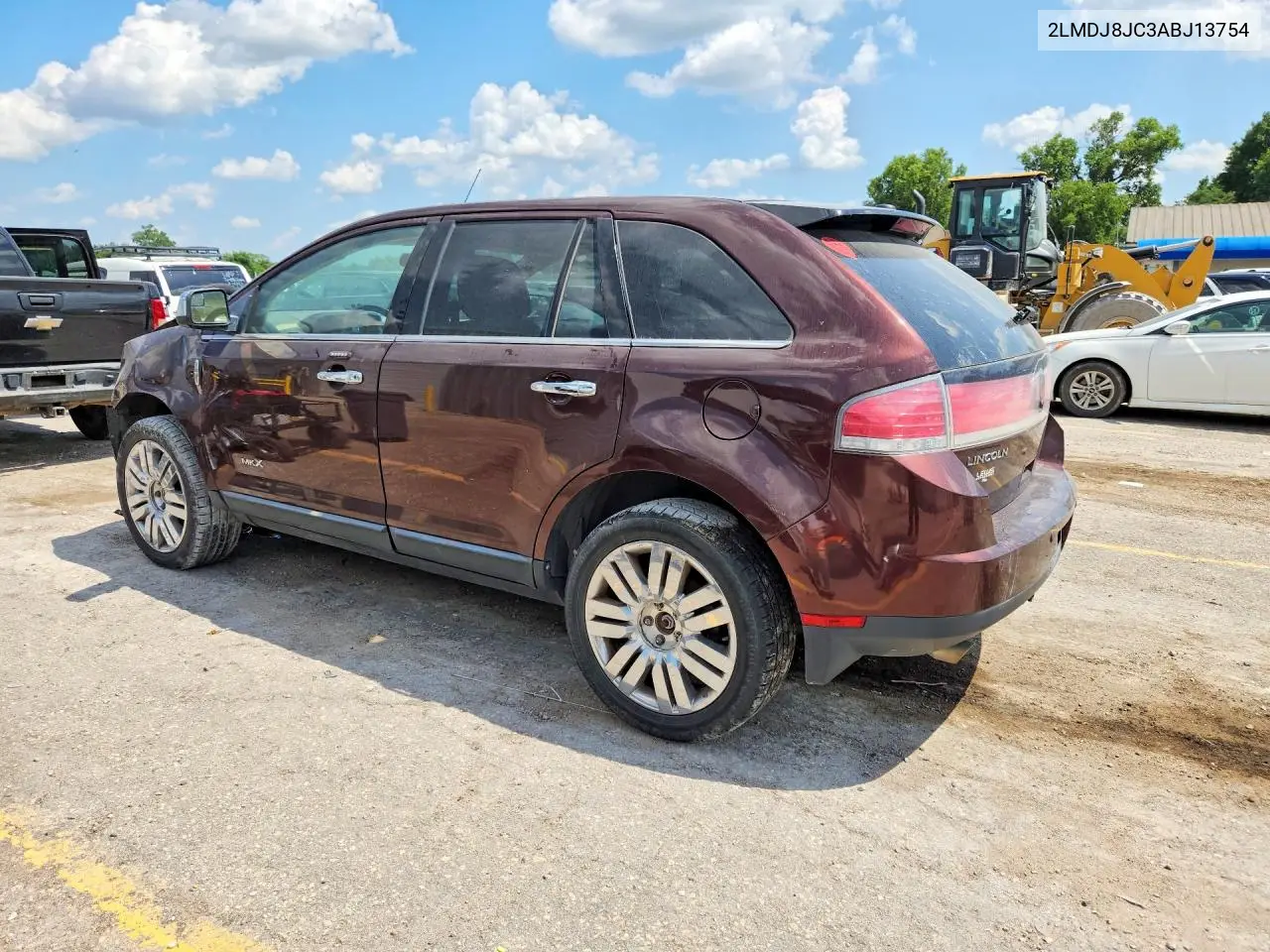 2010 Lincoln Mkx VIN: 2LMDJ8JC3AFJ13754 Lot: 59394636