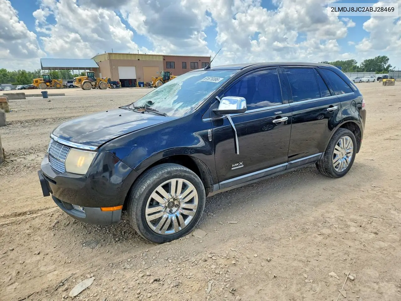 2010 Lincoln Mkx VIN: 2LMDJ8JC2ABJ28469 Lot: 61679386