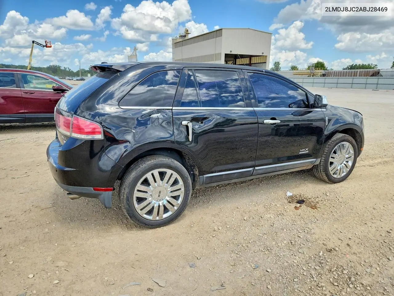 2010 Lincoln Mkx VIN: 2LMDJ8JC2ABJ28469 Lot: 61679386