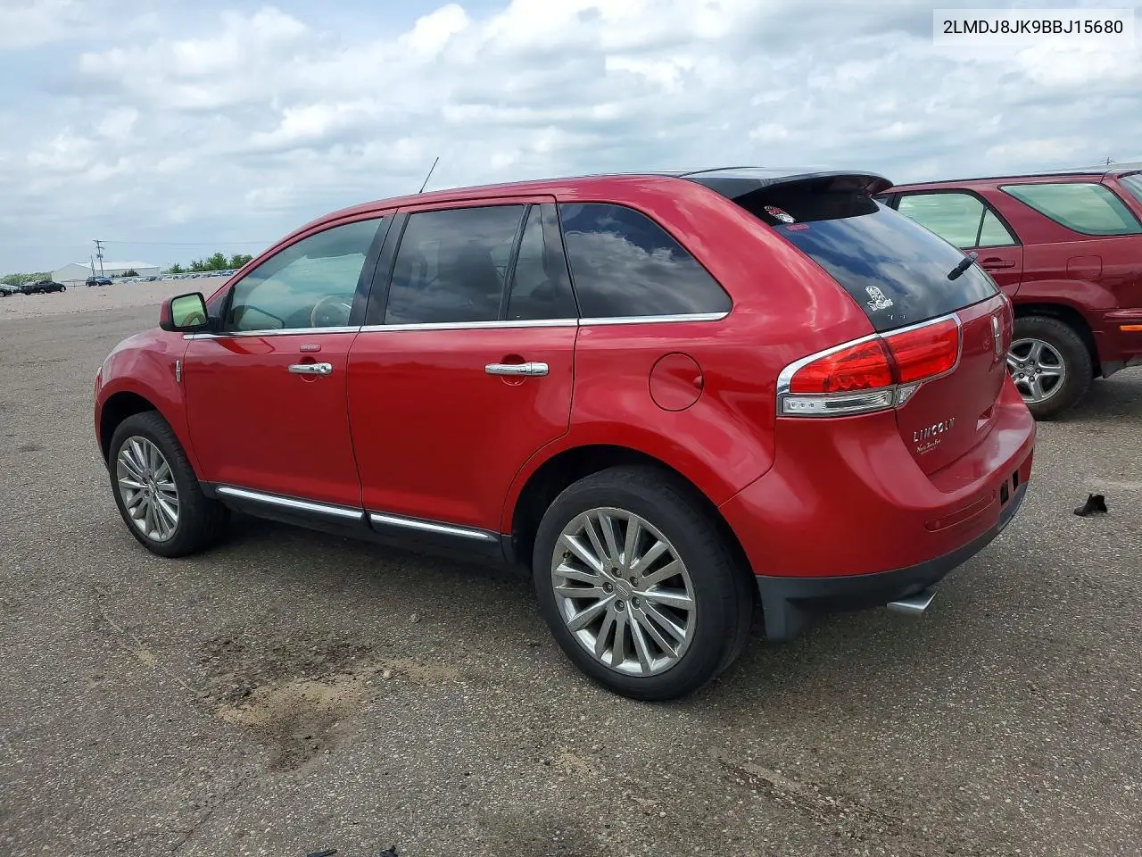 2011 Lincoln Mkx VIN: 2LMDJ8JK9BBJ15680 Lot: 58441726