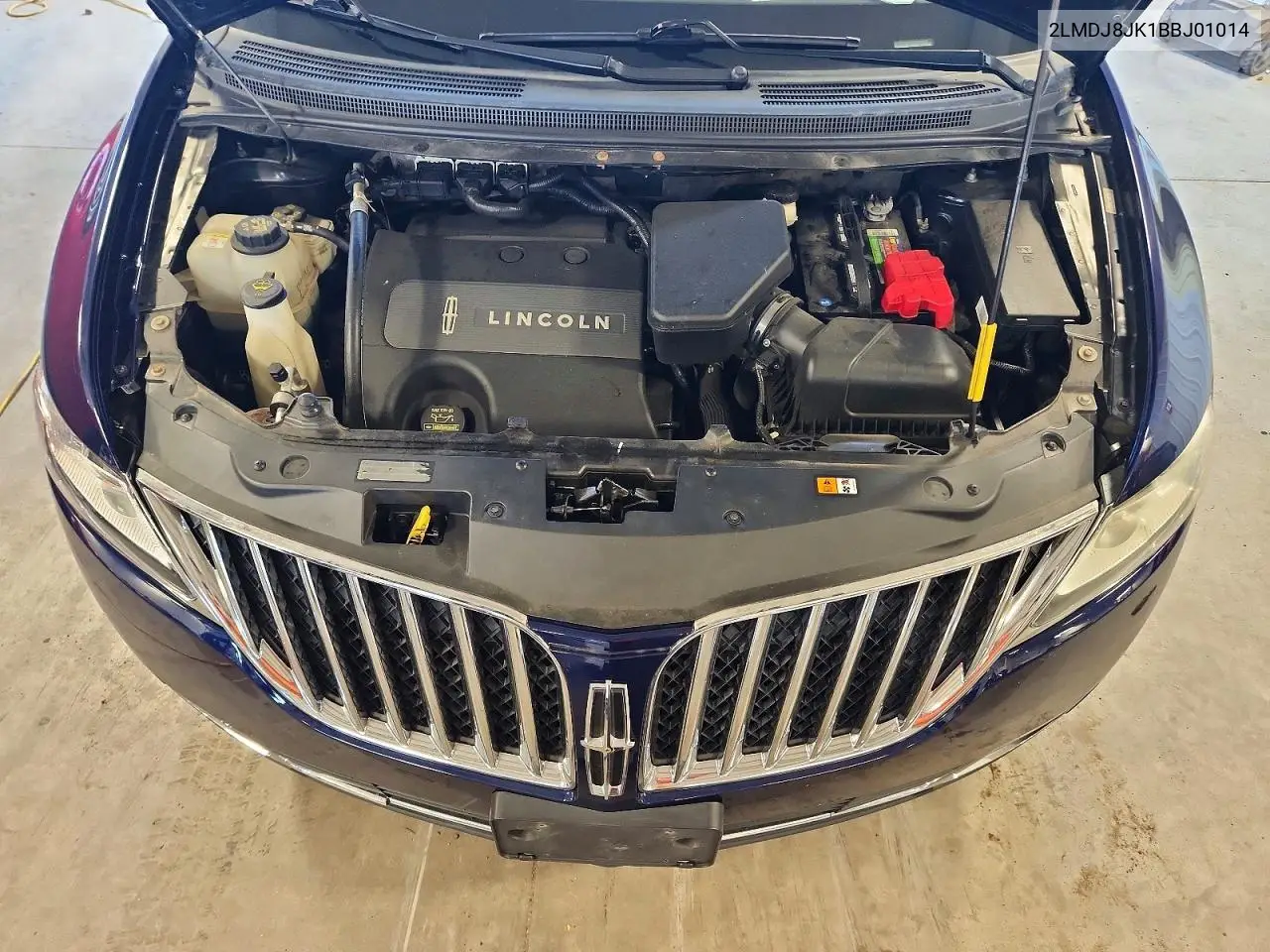 2011 Lincoln Mkx VIN: 2LMDJ8JK1BBJ01014 Lot: 59083346