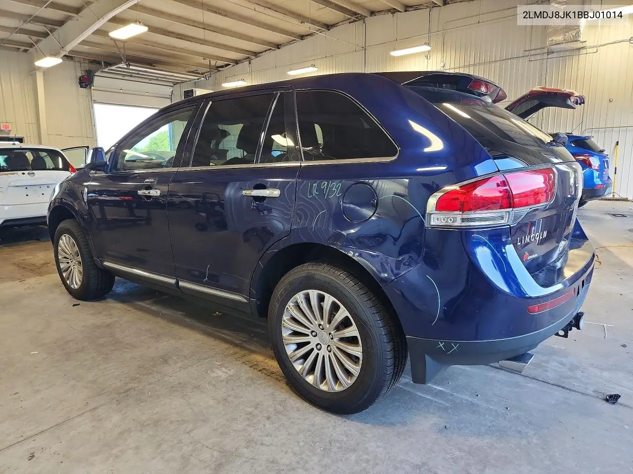 2011 Lincoln Mkx VIN: 2LMDJ8JK1BBJ01014 Lot: 59083346