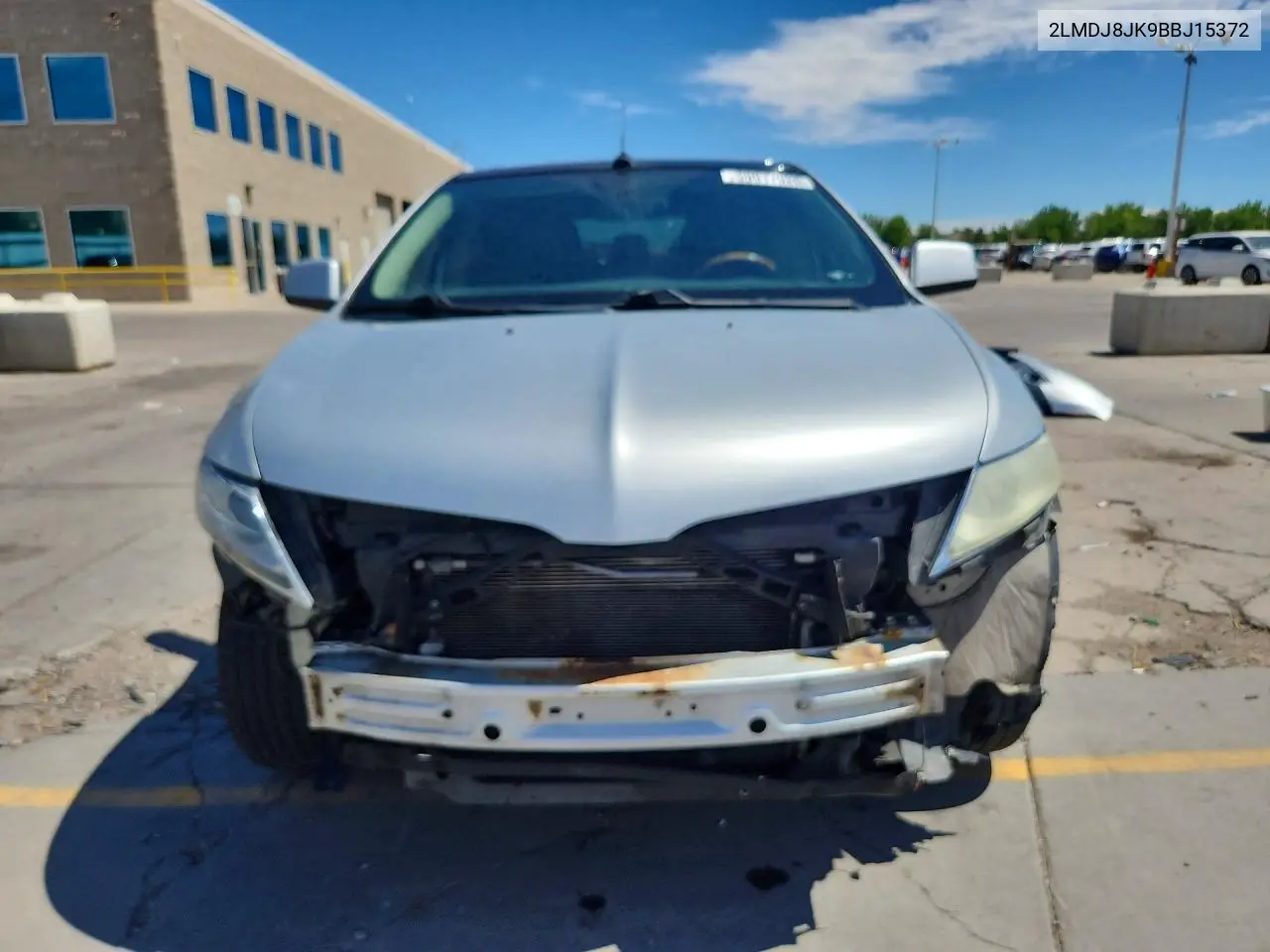 2011 Lincoln Mkx VIN: 2LMDJ8JK9BBJ15372 Lot: 59917926