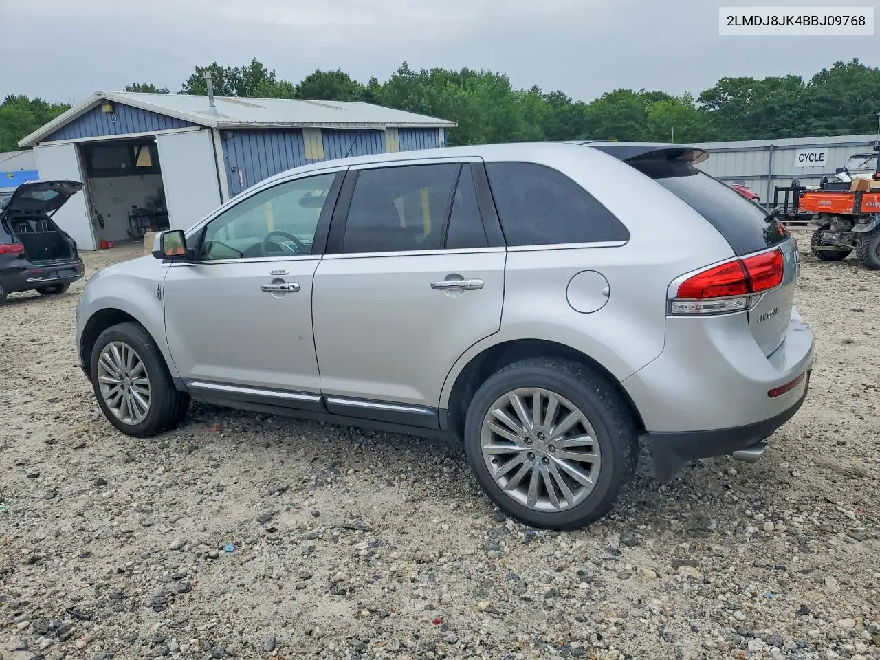 2011 Lincoln Mkx VIN: 2LMDJ8JK4BBJ09768 Lot: 59954526