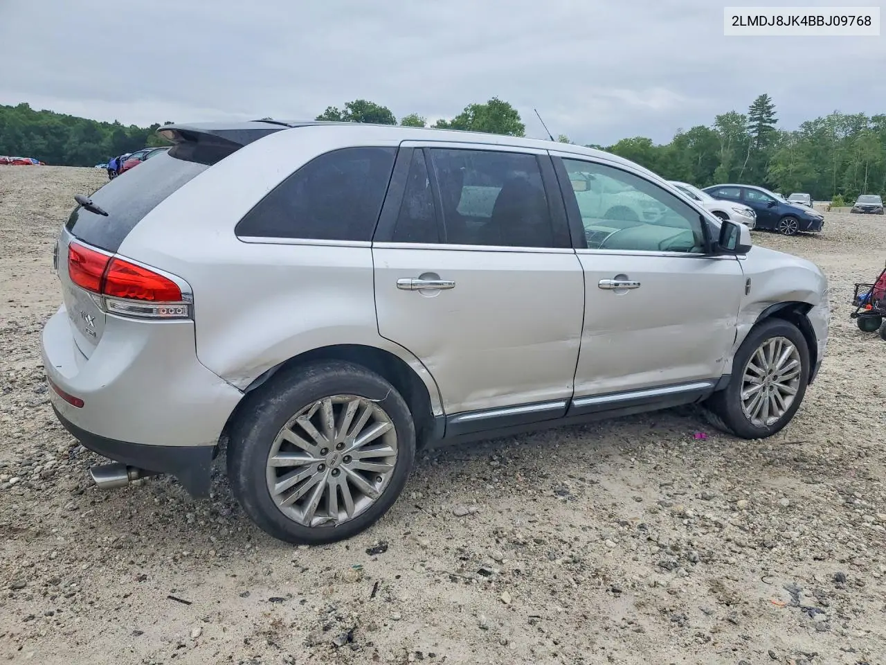 2011 Lincoln Mkx VIN: 2LMDJ8JK4BBJ09768 Lot: 59954526