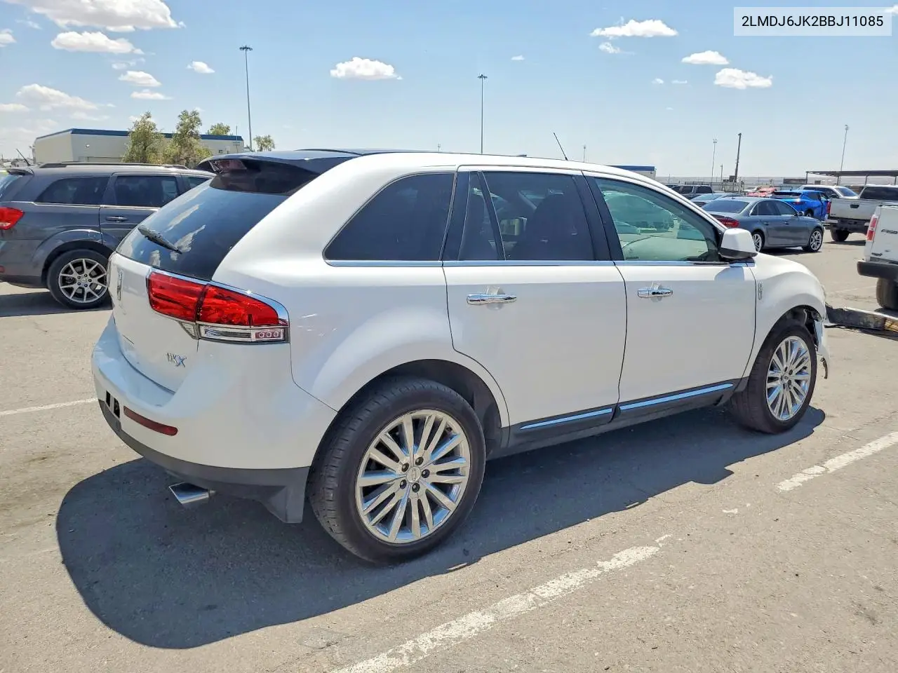 2011 Lincoln Mkx VIN: 2LMDJ6JK2BBJ11085 Lot: 60420586