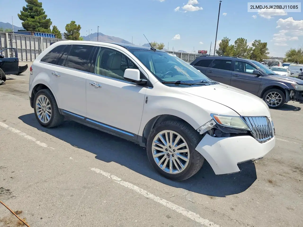 2011 Lincoln Mkx VIN: 2LMDJ6JK2BBJ11085 Lot: 60420586