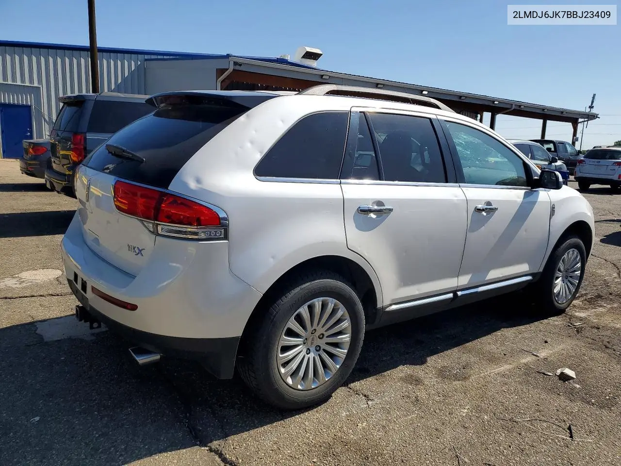 2011 Lincoln Mkx VIN: 2LMDJ6JK7BBJ23409 Lot: 60899886