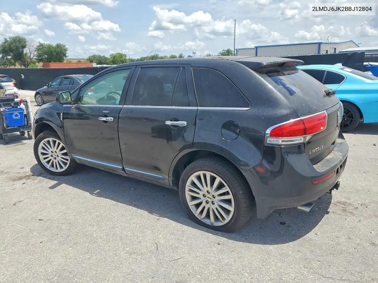 2011 Lincoln Mkx VIN: 2LMDJ6JK2BBJ12804 Lot: 61013526