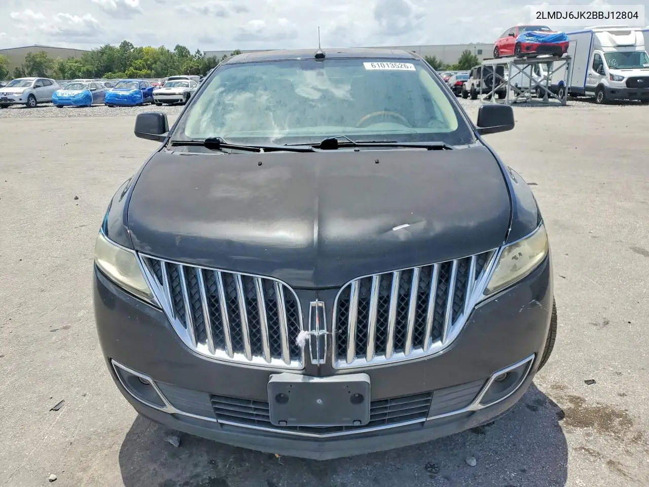 2011 Lincoln Mkx VIN: 2LMDJ6JK2BBJ12804 Lot: 61013526