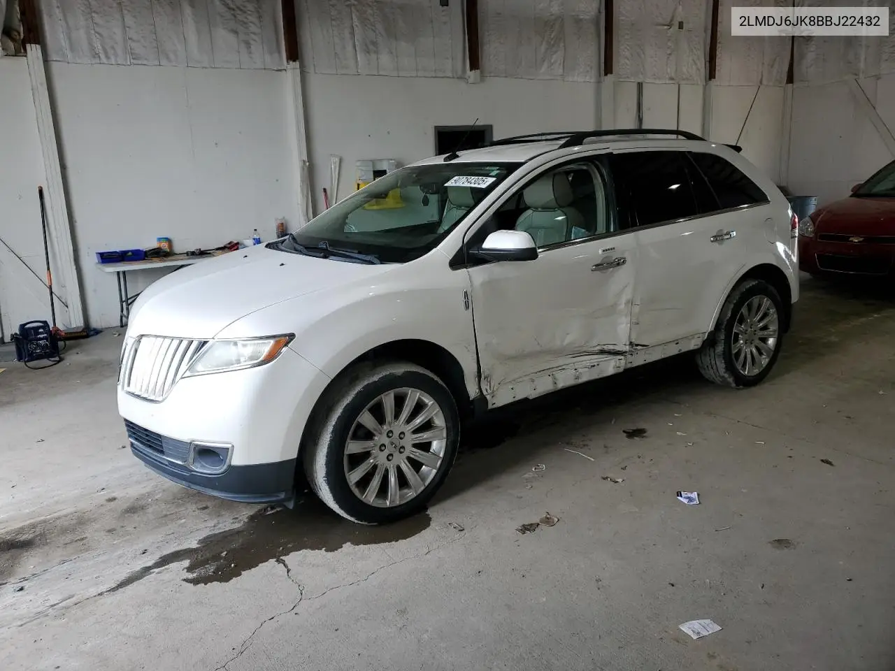 2LMDJ6JK8BBJ22432 2011 Lincoln Mkx