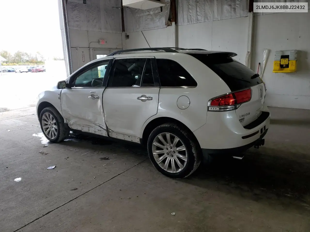 2LMDJ6JK8BBJ22432 2011 Lincoln Mkx