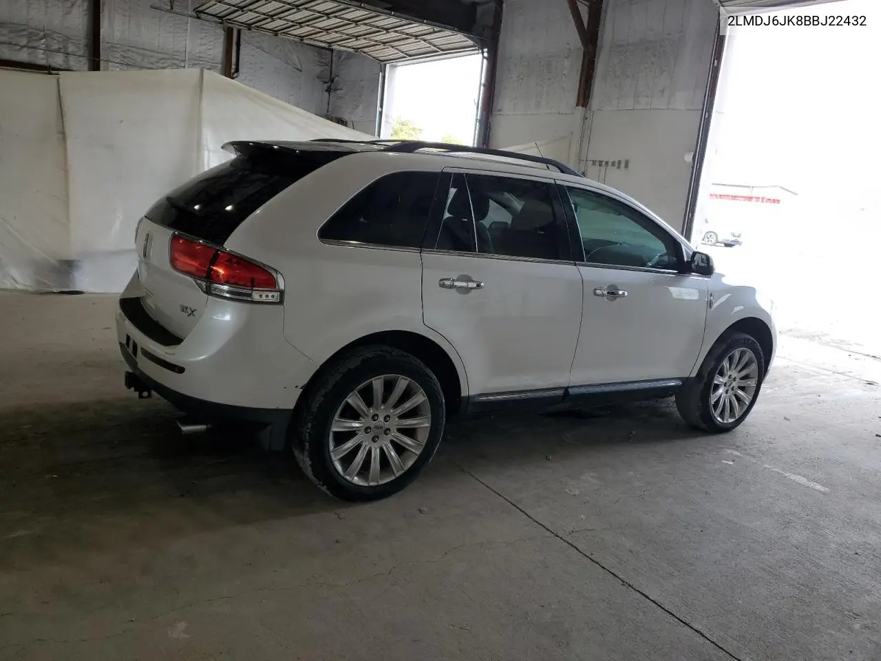 2LMDJ6JK8BBJ22432 2011 Lincoln Mkx