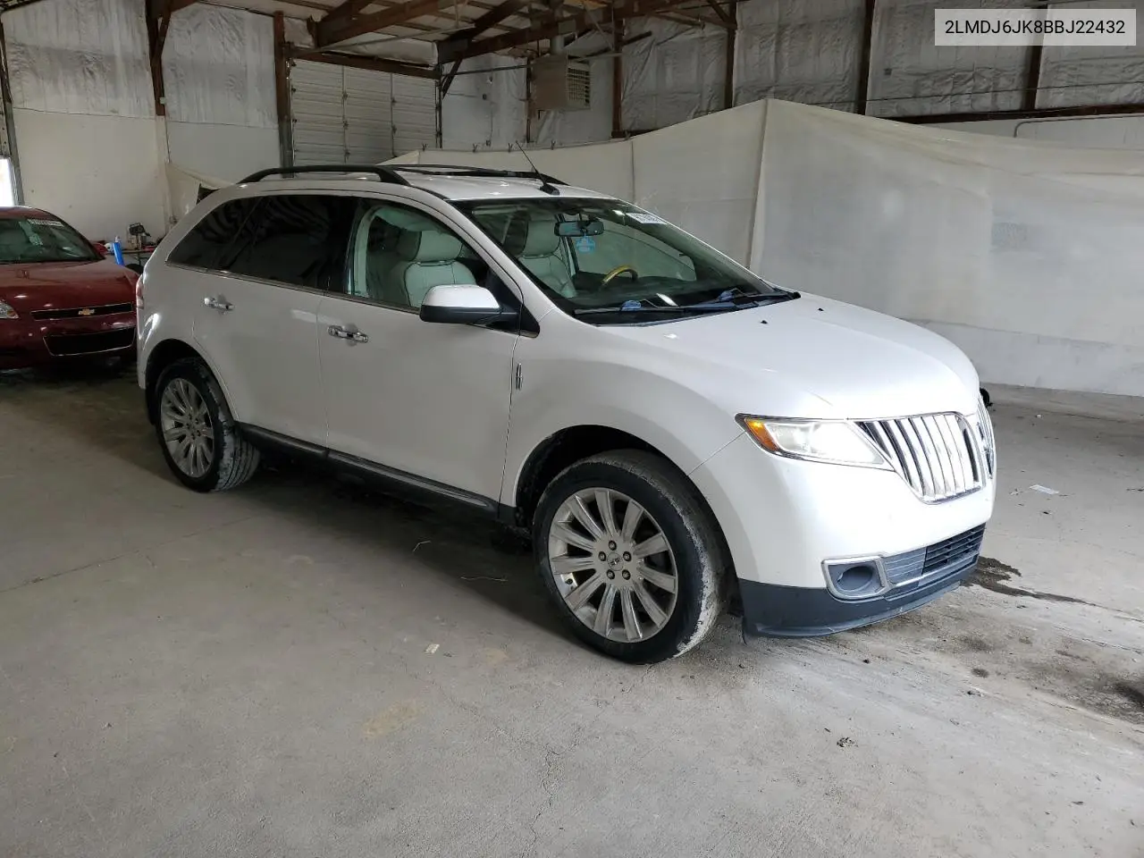 2LMDJ6JK8BBJ22432 2011 Lincoln Mkx