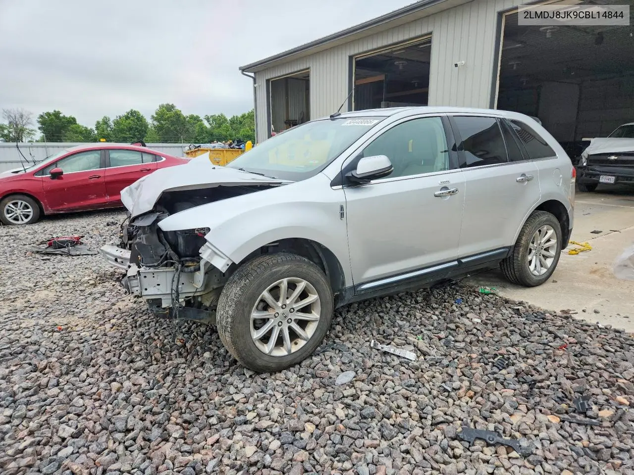 2012 Lincoln Mkx VIN: 2LMDJ8JK9CBL14844 Lot: 58448066