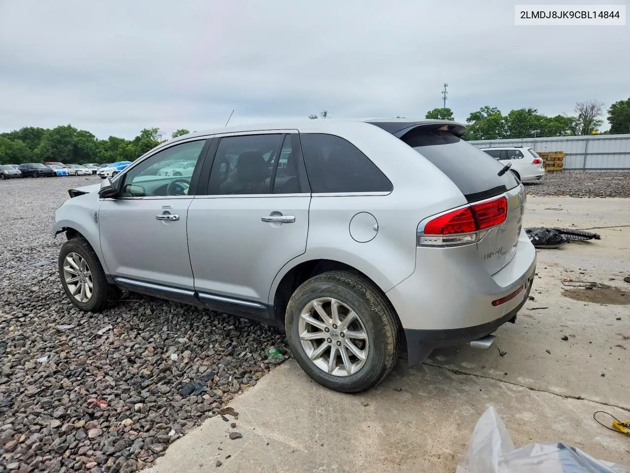 2012 Lincoln Mkx VIN: 2LMDJ8JK9CBL14844 Lot: 58448066