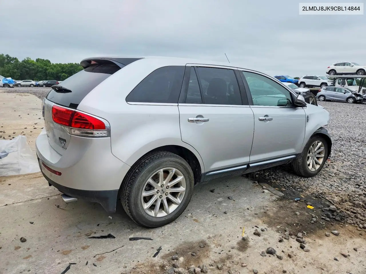 2012 Lincoln Mkx VIN: 2LMDJ8JK9CBL14844 Lot: 58448066