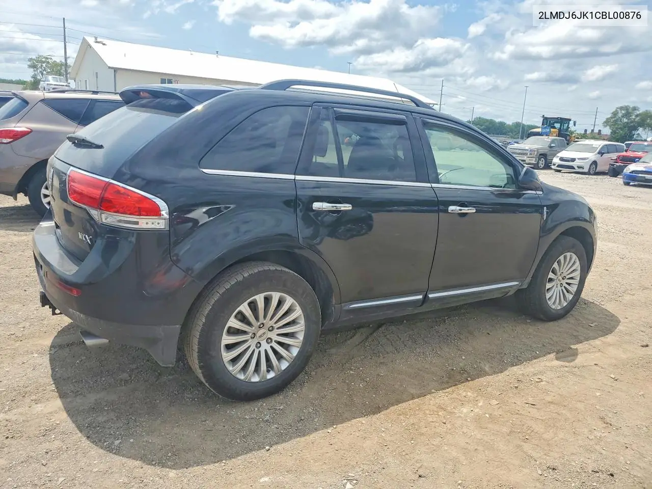 2012 Lincoln Mkx VIN: 2LMDJ6JK1CBL00876 Lot: 58579946