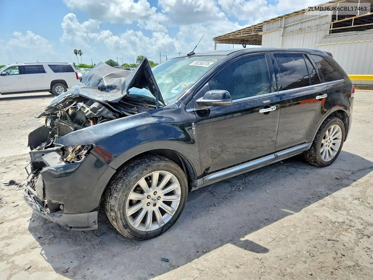 2012 Lincoln Mkx VIN: 2LMDJ6JK6CBL17463 Lot: 59256376