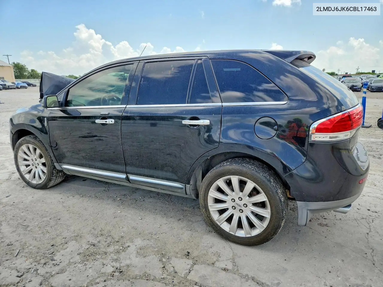 2012 Lincoln Mkx VIN: 2LMDJ6JK6CBL17463 Lot: 59256376