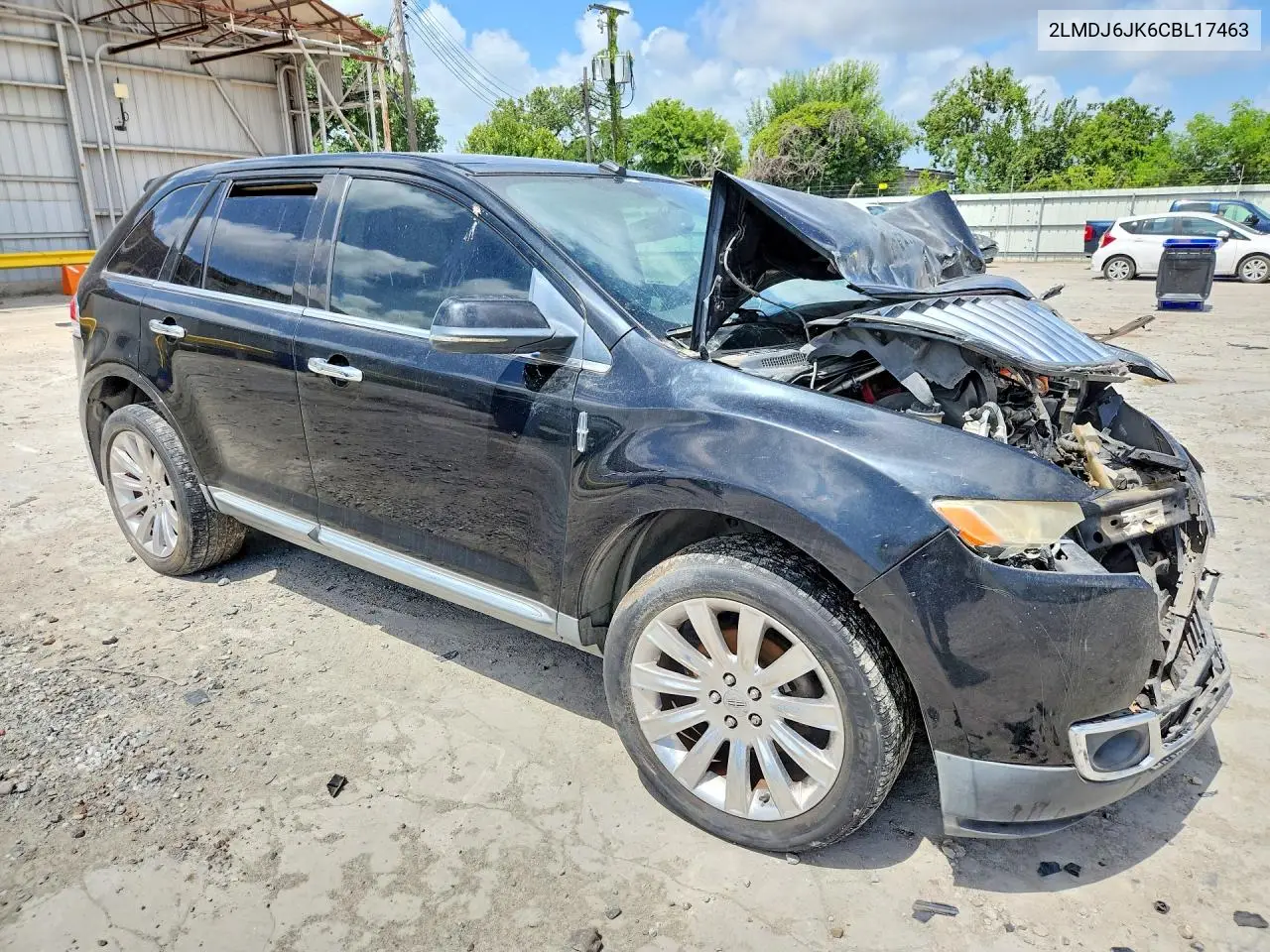 2012 Lincoln Mkx VIN: 2LMDJ6JK6CBL17463 Lot: 59256376