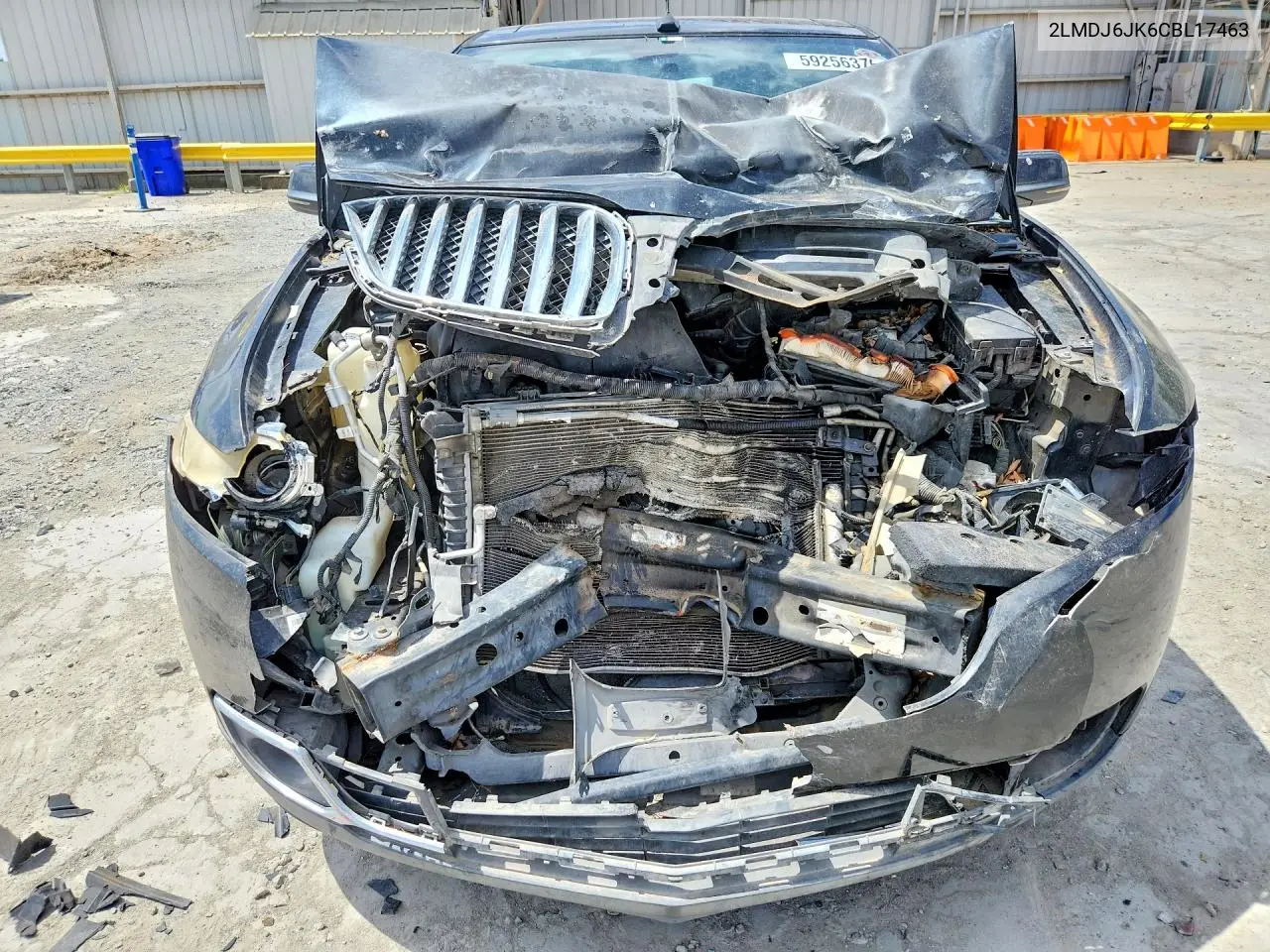 2012 Lincoln Mkx VIN: 2LMDJ6JK6CBL17463 Lot: 59256376