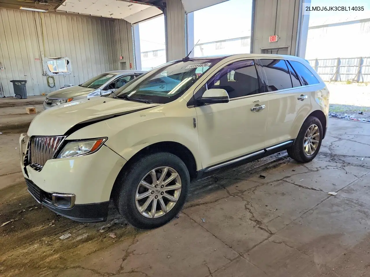 2012 Lincoln Mkx VIN: 2LMDJ6JK3CBL14035 Lot: 60564826
