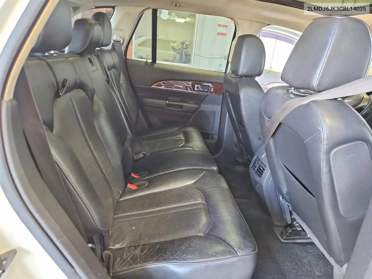 2012 Lincoln Mkx VIN: 2LMDJ6JK3CBL14035 Lot: 60564826