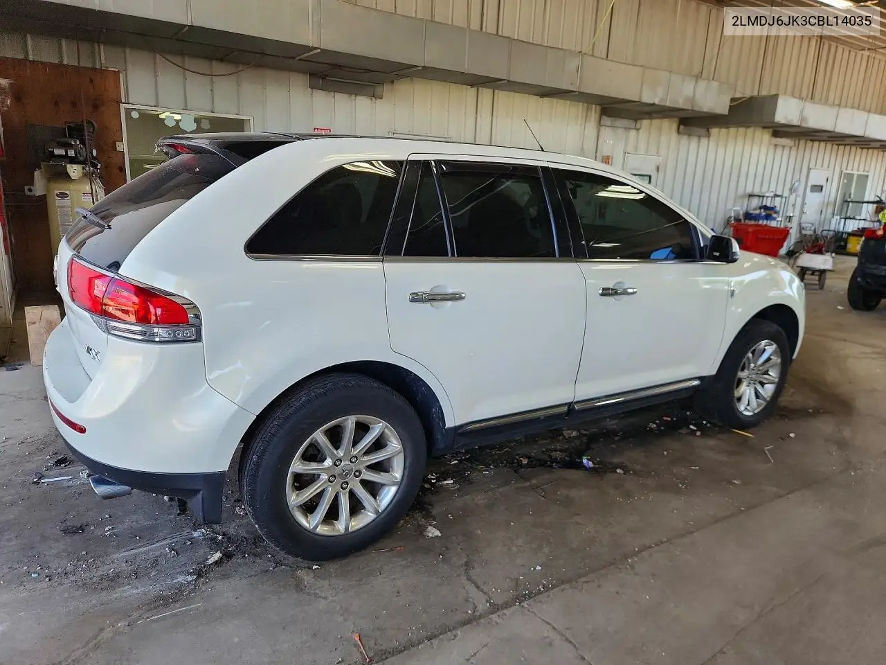 2012 Lincoln Mkx VIN: 2LMDJ6JK3CBL14035 Lot: 60564826
