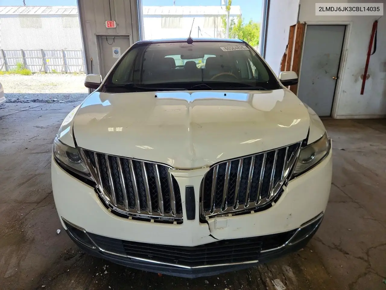 2012 Lincoln Mkx VIN: 2LMDJ6JK3CBL14035 Lot: 60564826
