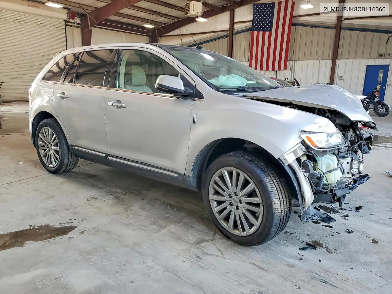 2012 Lincoln Mkx VIN: 2LMDJ8JK8CBL16360 Lot: 60976006