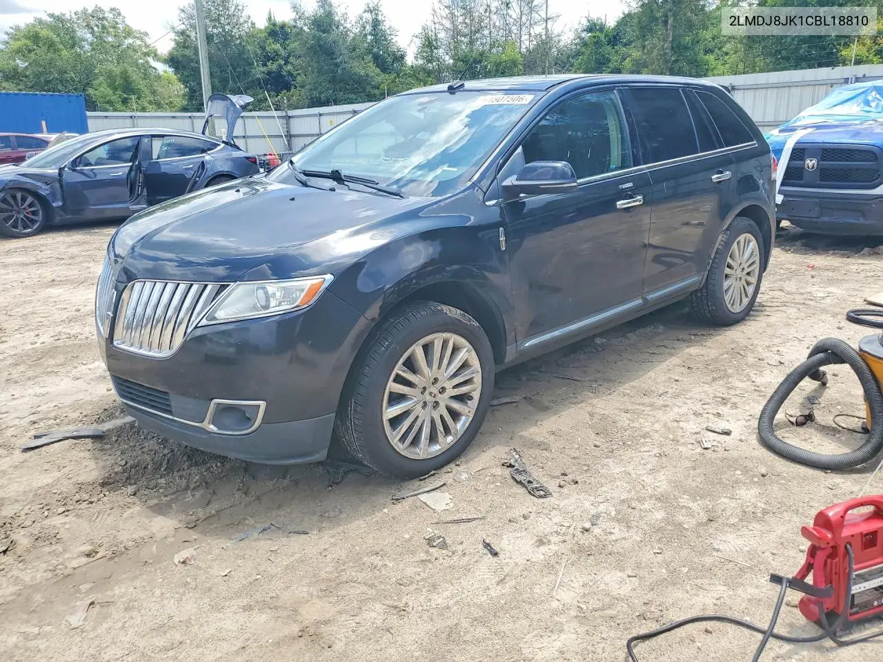 2012 Lincoln Mkx VIN: 2LMDJ8JK1CBL18810 Lot: 61807506