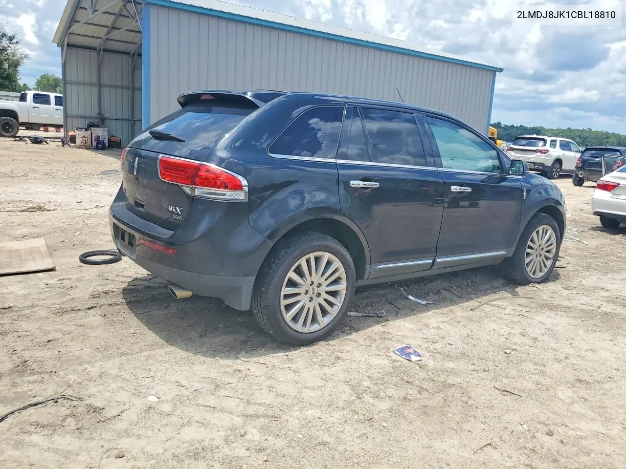 2012 Lincoln Mkx VIN: 2LMDJ8JK1CBL18810 Lot: 61807506
