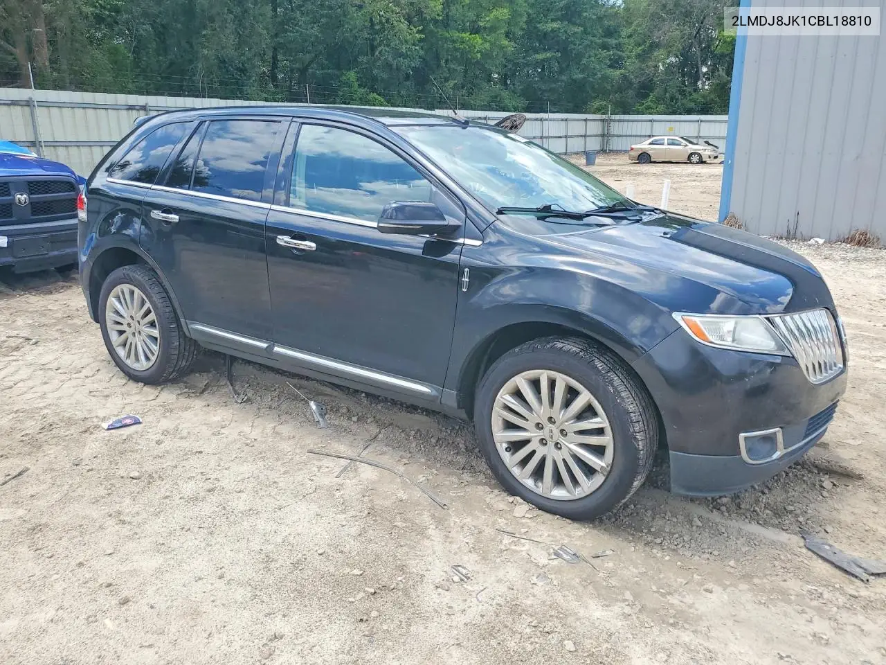 2012 Lincoln Mkx VIN: 2LMDJ8JK1CBL18810 Lot: 61807506