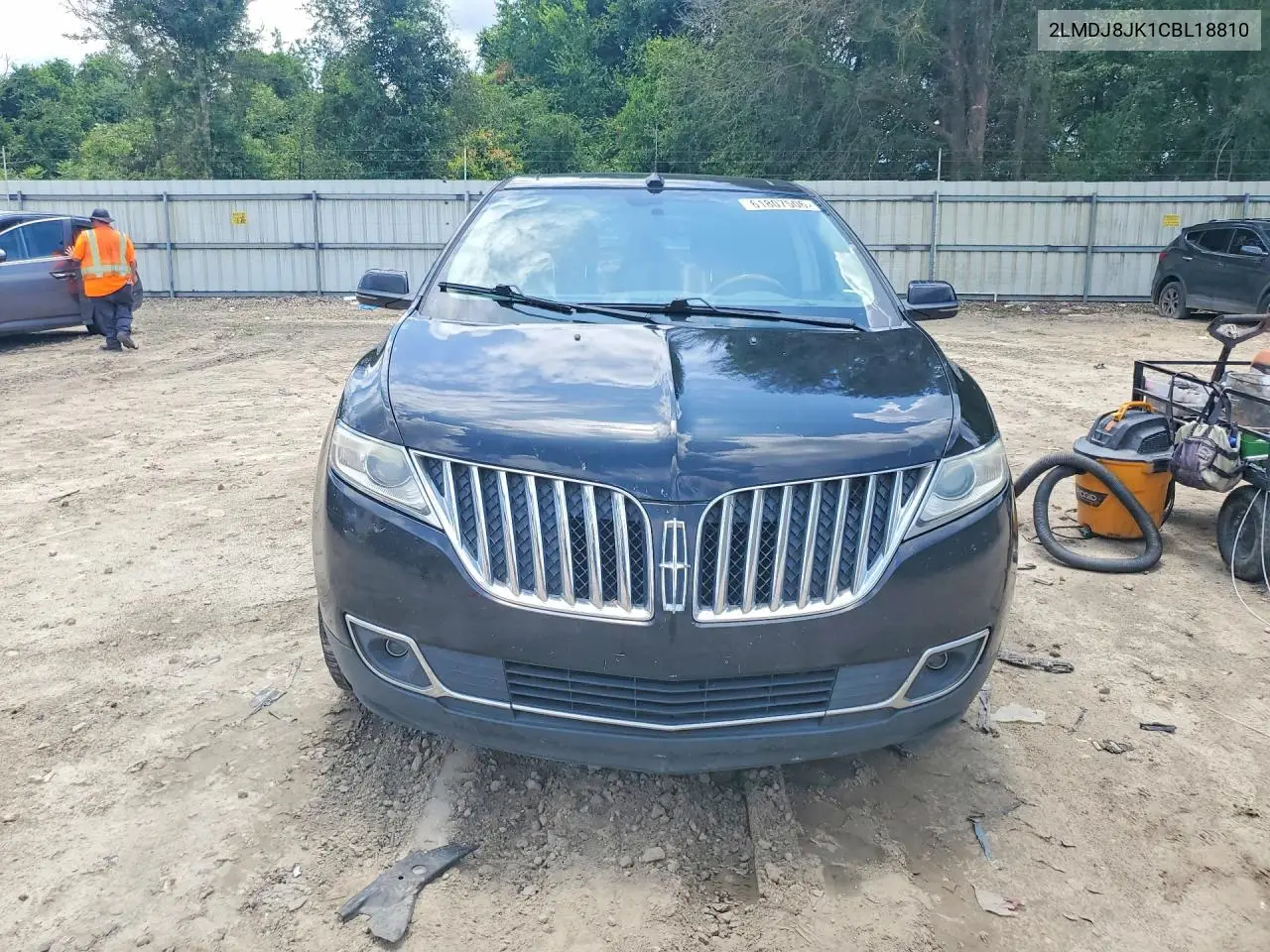 2012 Lincoln Mkx VIN: 2LMDJ8JK1CBL18810 Lot: 61807506