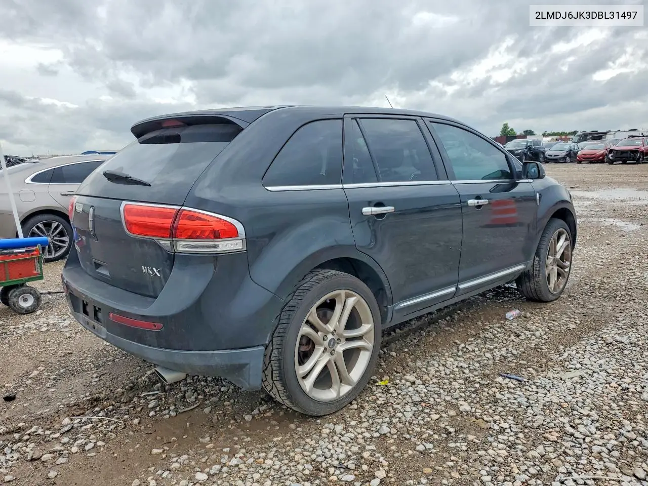 2013 Lincoln Mkx VIN: 2LMDJ6JK3DBL31497 Lot: 57353026