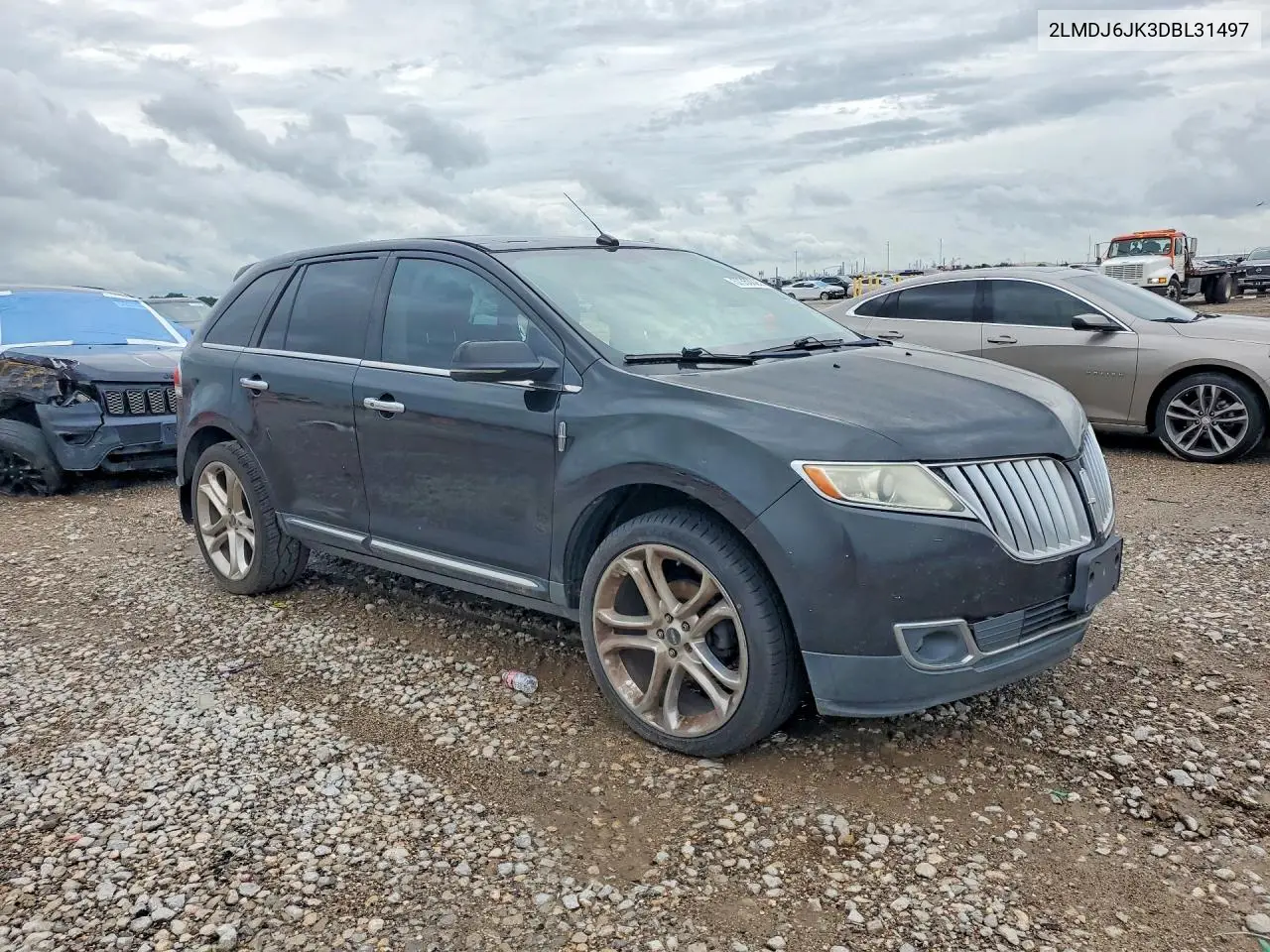 2013 Lincoln Mkx VIN: 2LMDJ6JK3DBL31497 Lot: 57353026