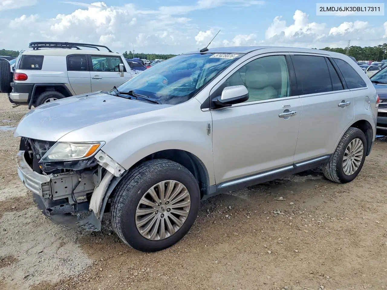 2013 Lincoln Mkx VIN: 2LMDJ6JK3DBL17311 Lot: 57425826