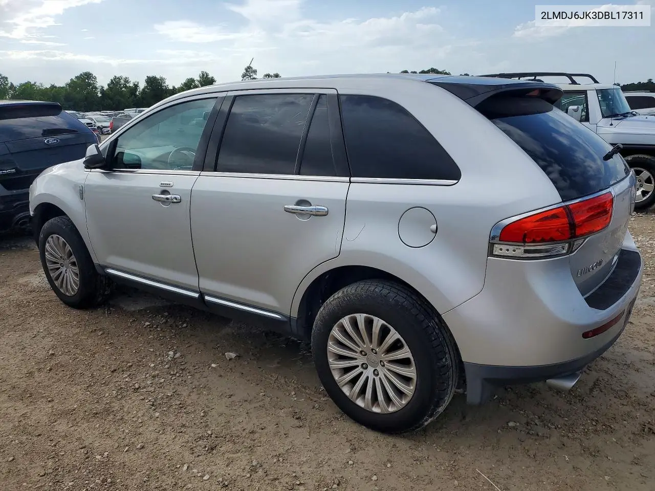 2013 Lincoln Mkx VIN: 2LMDJ6JK3DBL17311 Lot: 57425826