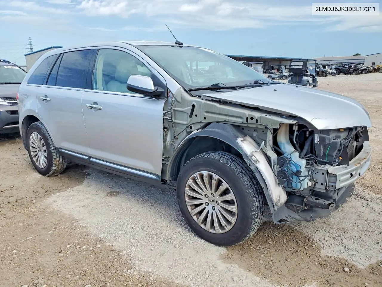 2013 Lincoln Mkx VIN: 2LMDJ6JK3DBL17311 Lot: 57425826
